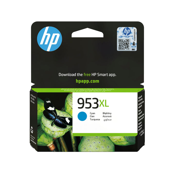 Cartouche d'encre HP cyan 953xl - haute capacité