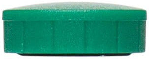 Aimant rond diamètre 20mm p/10 vert