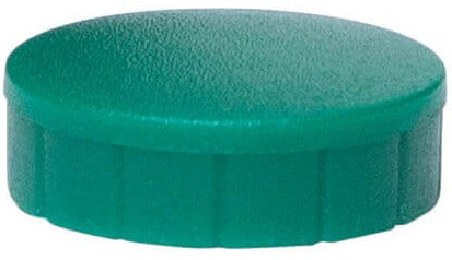 Aimant rond diamètre 20mm p/10 vert
