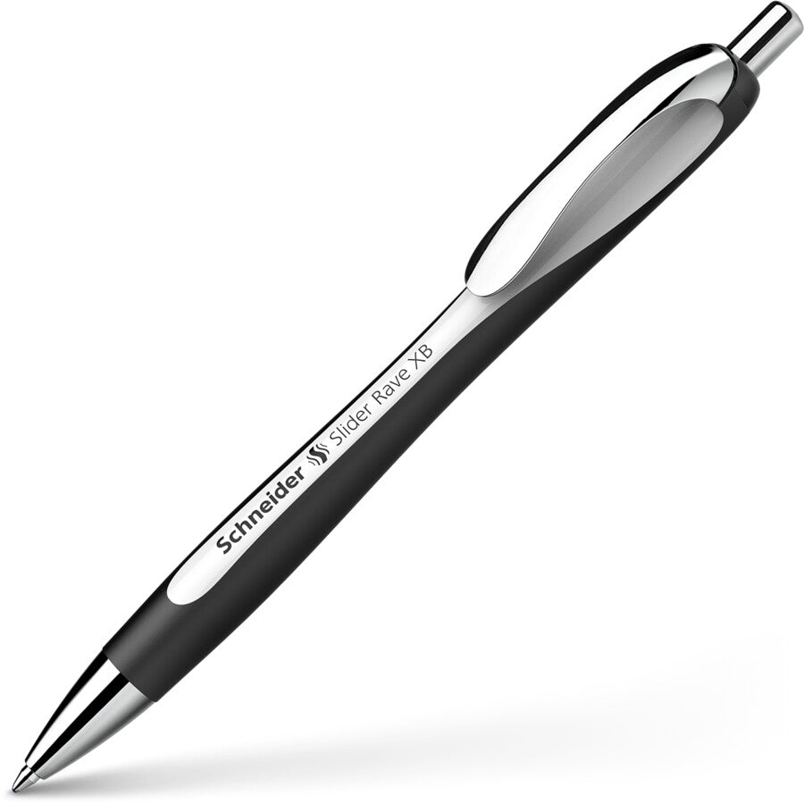 Stylo à bille rétractable - pointe extra-larouge
