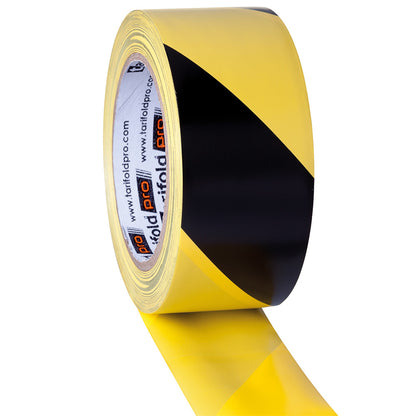 Ruban adhésif sécurité 50mm x 33m - jaune/noir