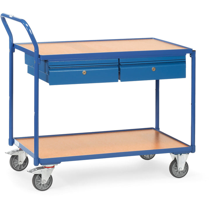Servante 250 kg - Chariot à étagères sécurisé