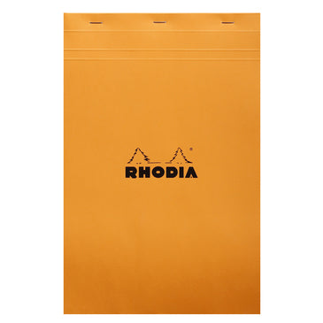 Bloc-notes A4+ détachable quadrillé 5x5 - 80 feuilles - Rhodia