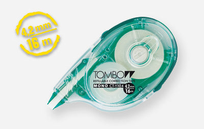 Roller de correction rechargeable  Tombow  4.2mmx14m