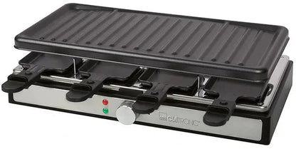 Raclette grill 8 personnes - polyvalence 3 en 1
