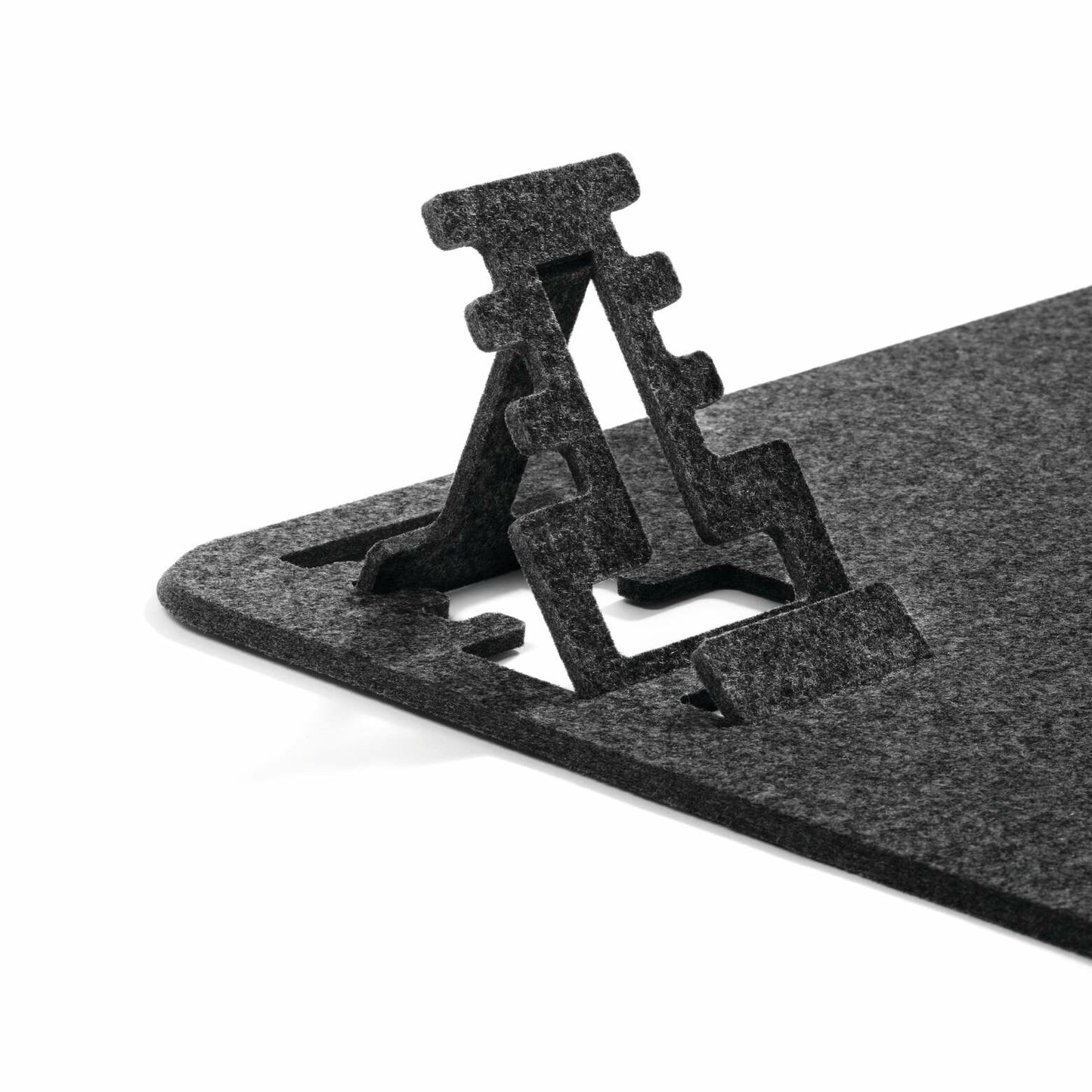 Sous-main 700x330 mm - feutre recyclé et support téléphone