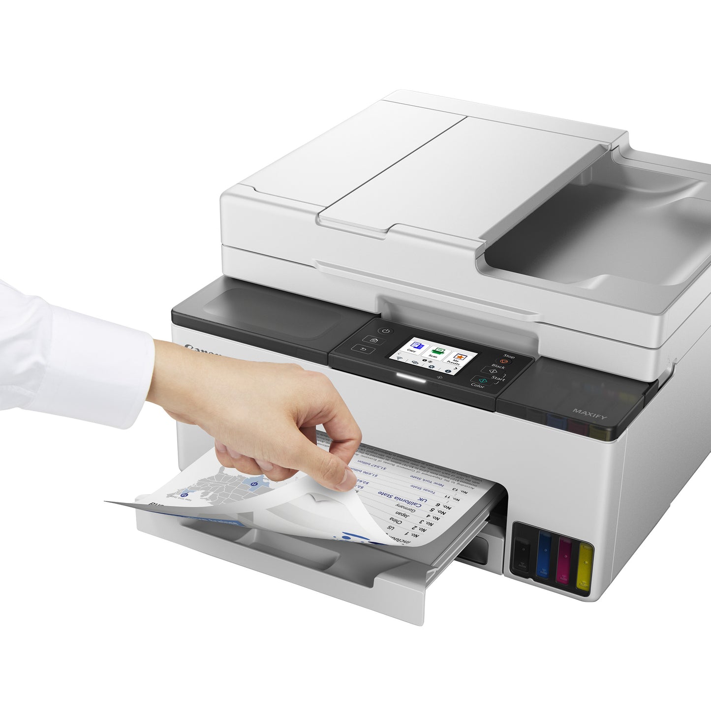 Imprimante multifonction megatank canon gx20504 - jet d'encre couleur rapide