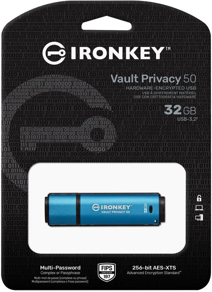 Clé usb sécurisée 32 go - chiffrement aes 256 bits