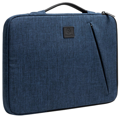 Housse informatique 15-16" - polyester recyclé bleu