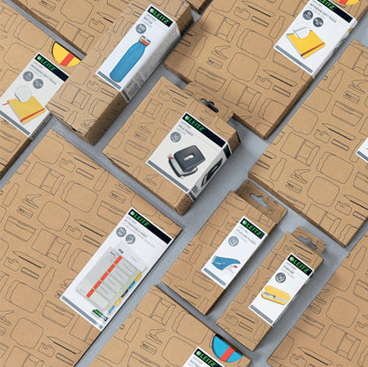 Corbeille courrier A4+organisateur-gris