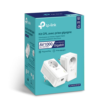 Kit CPL -1000 mo/seconde - connexion rapide et stable