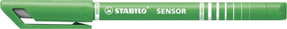 Feutre sensor pointe fine vert