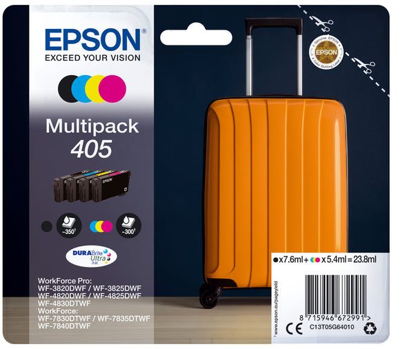 Cartouches d'encre 405 - Haute capacité multipack
