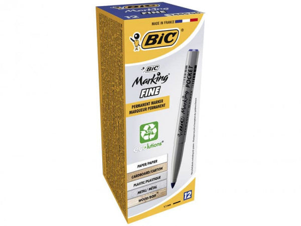 Marqueur permanent pocket ogive noir