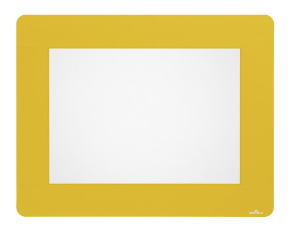 porte étiquette  marquage sol A4 - Adhésif non permanent-sachet de 10 cadres