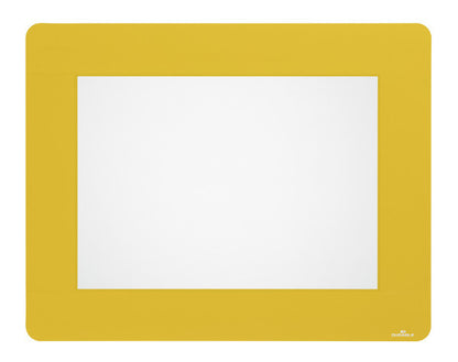 porte étiquette  marquage sol A4 - Adhésif non permanent-sachet de 10 cadres