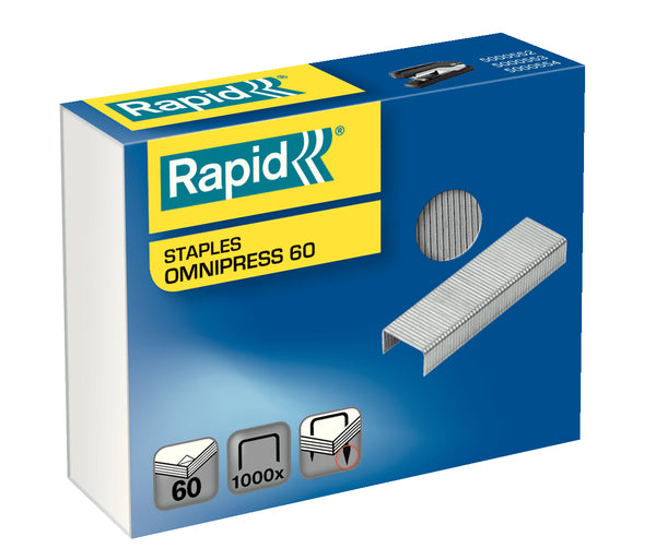 Agrafes pour omnipress 60 boite de 1000
