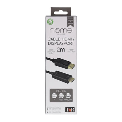 Câble displayport vers hdmi - connecteurs plaqués or