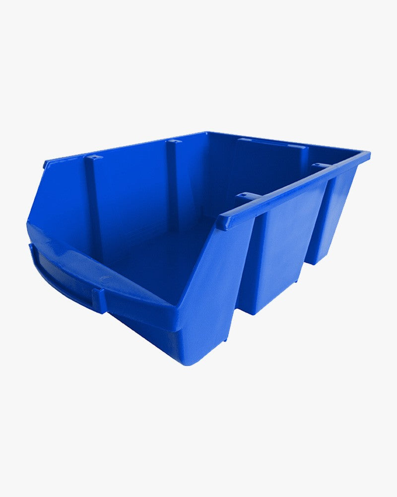 Bac à bec emboitable - polypropylène bleu 28l