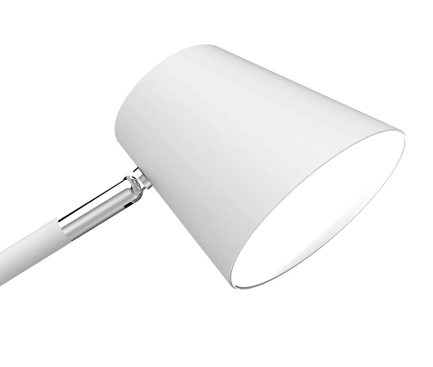 Lampe de bureau LED vicky blanc/bois usb