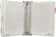 Kit mural de presentation A4 Tarifold antimicrobien 10 pochettes blanc