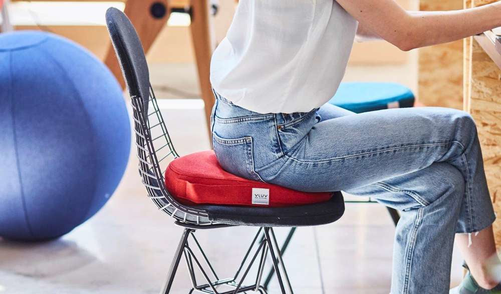 Coussin d'assise VOSA - Pastel Salmon - Ø36cm