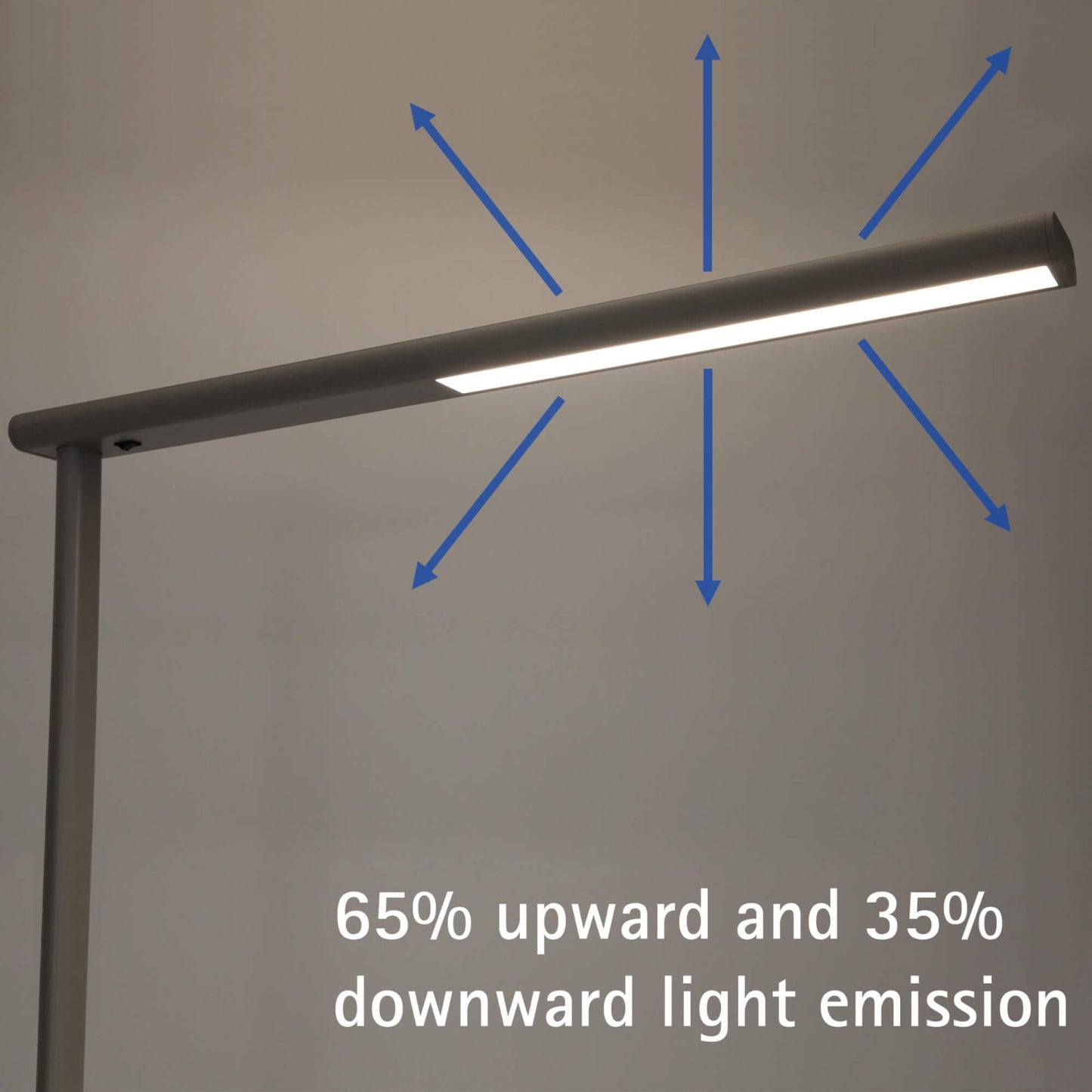 Lampadaire Jet- argent-195cm