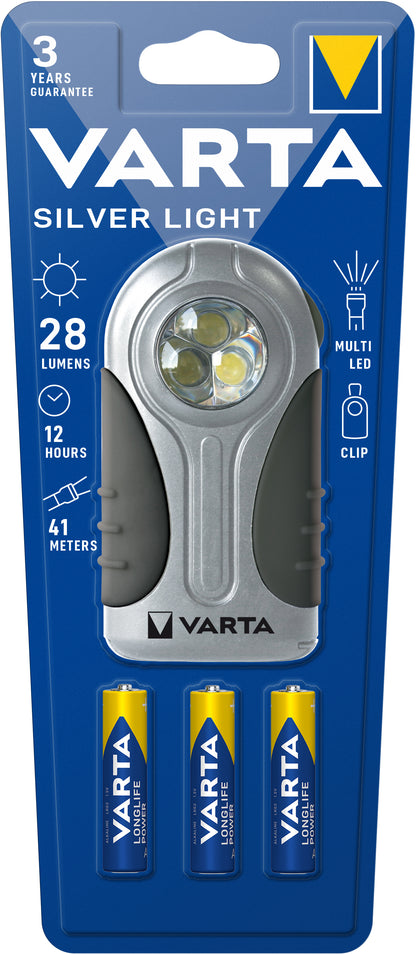 Lampe poche boitier 3led+3aaabl.