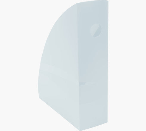 Porte-revues mag-cube bleu pastel