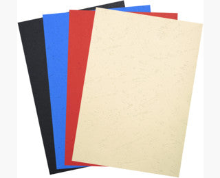 Couvertures a4 grain cuir - 270g/m² recyclées