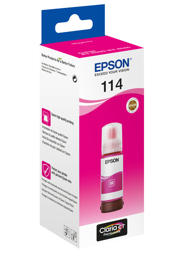 Cartouche Epson magenta ecotank - rendement standard 70 ml