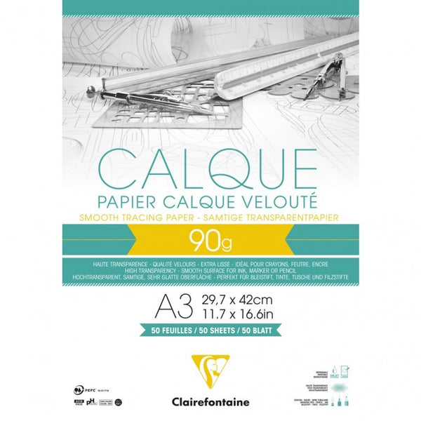 Calque 29.7x42 90/95g bloc 50f97134
