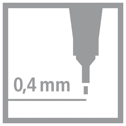 Feutre point 88 violet - pointe fine 0,4 mm