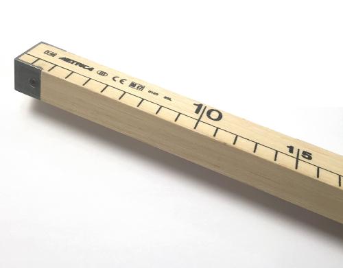 Règle en bois de hêtre 1m - Homologuée et durable