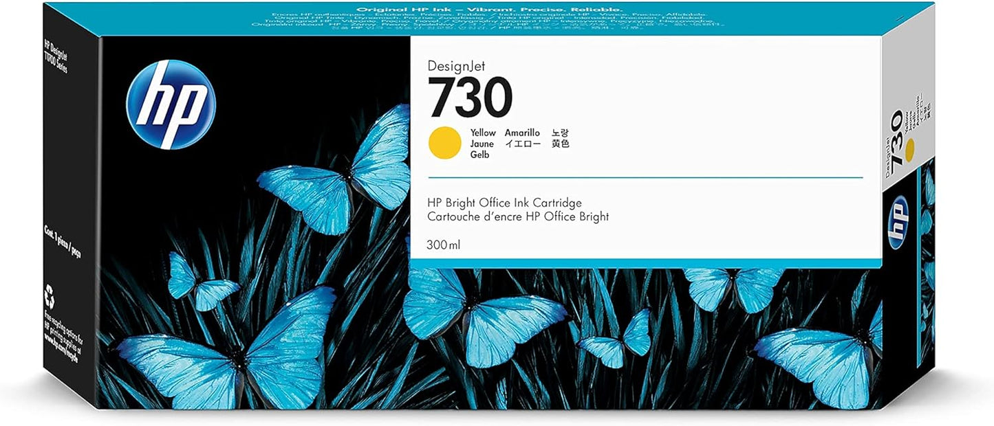 Cartouche d'encre HP jaune 300ml - haute capacité