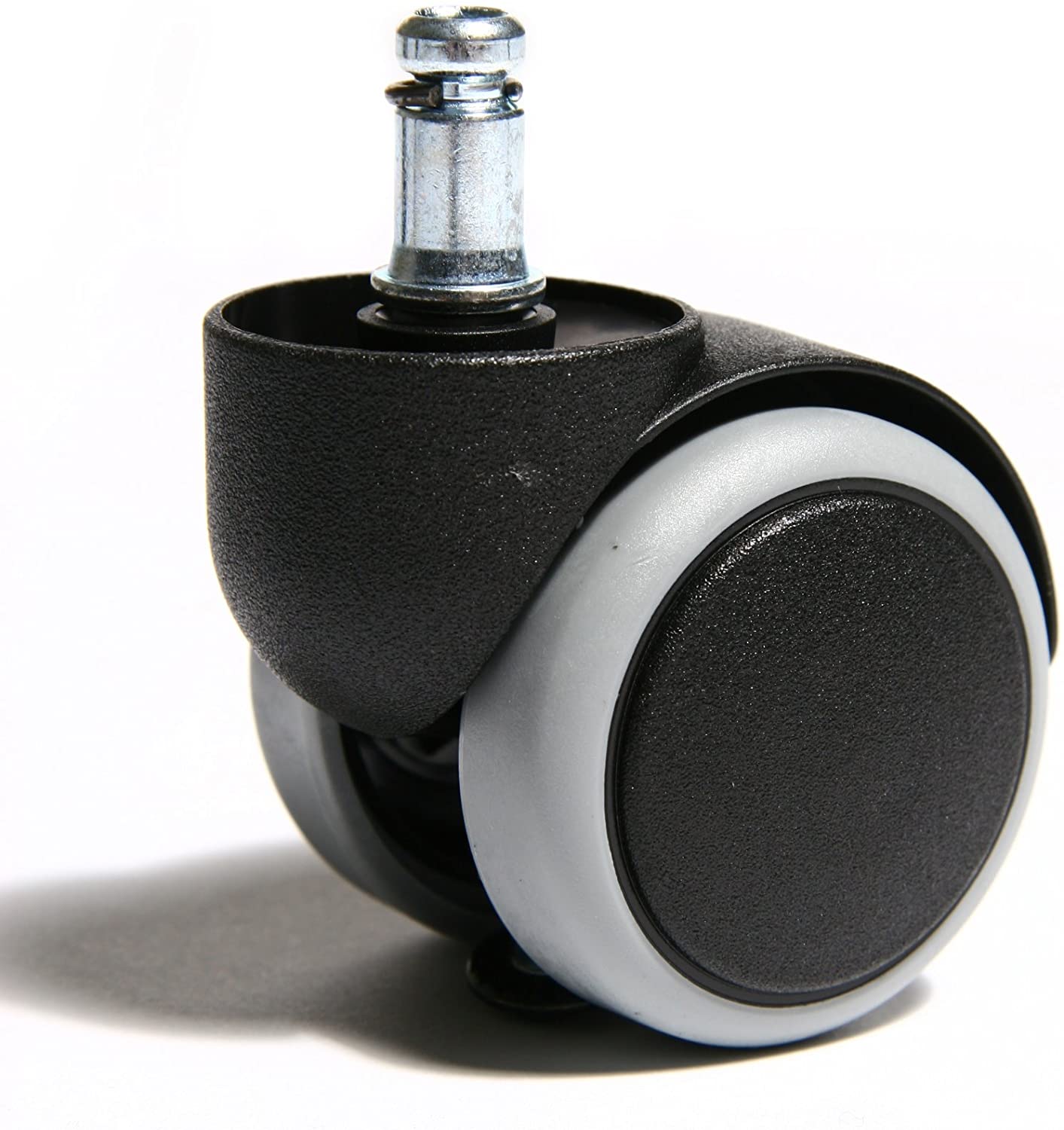 Roulette siege de bureau  6991 - sol dur, axe 10 mm-diametre 50mm