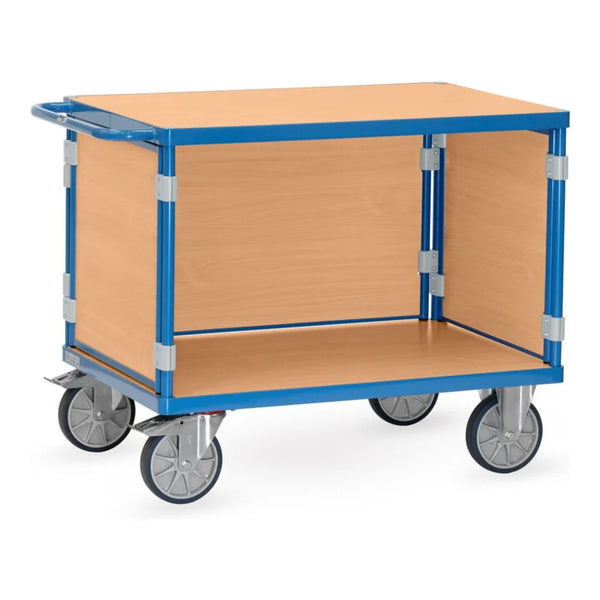 Servante 600 kg - 2 Plateaux et 3 Ridelles