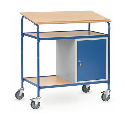 Pupitre Roulant avec Placard - 1000x600 mm, 100 kg