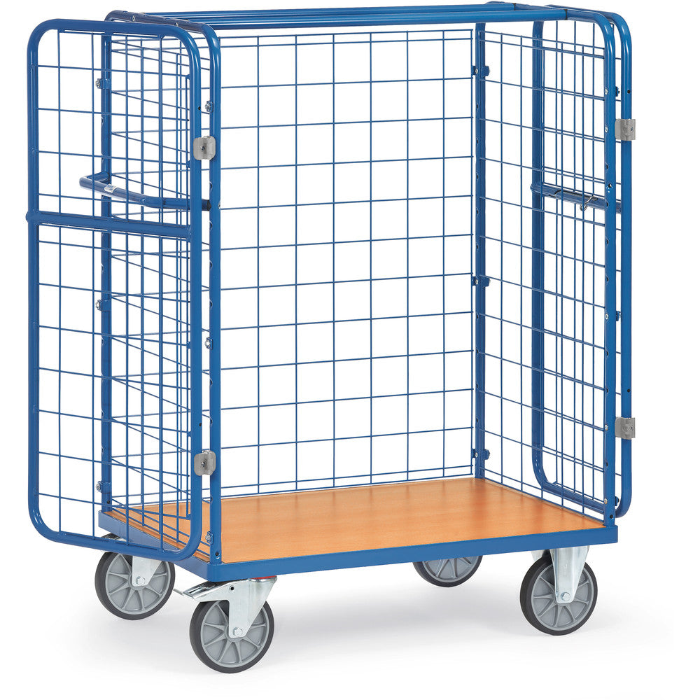 Chariot colis grillagé - Capacité 600 kg