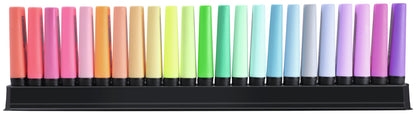 Surligneur Stabilo boss set de bureau  23 pièces - pointe biseautée