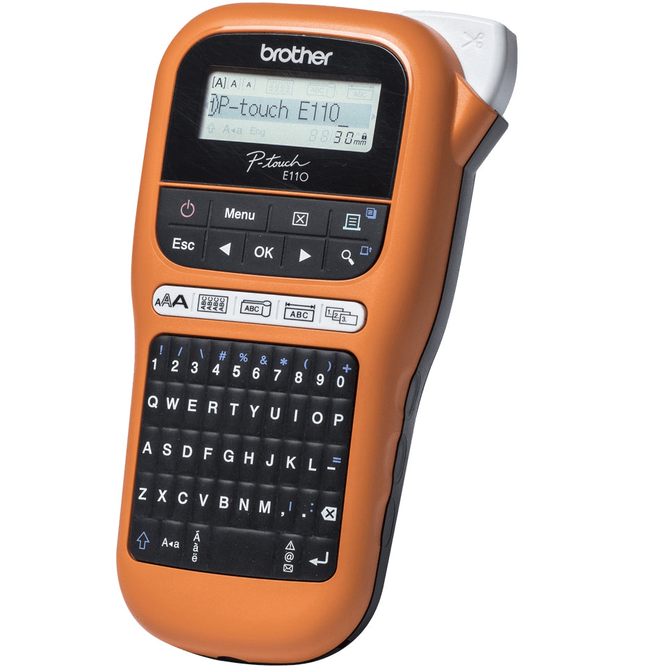 Titreuse brother pt-e110vp- dédié aux électriciens