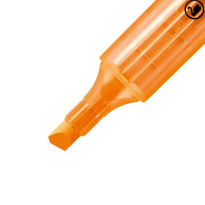 Surligneur swing cool orange - Pointe Biseautée, Encre à Eau