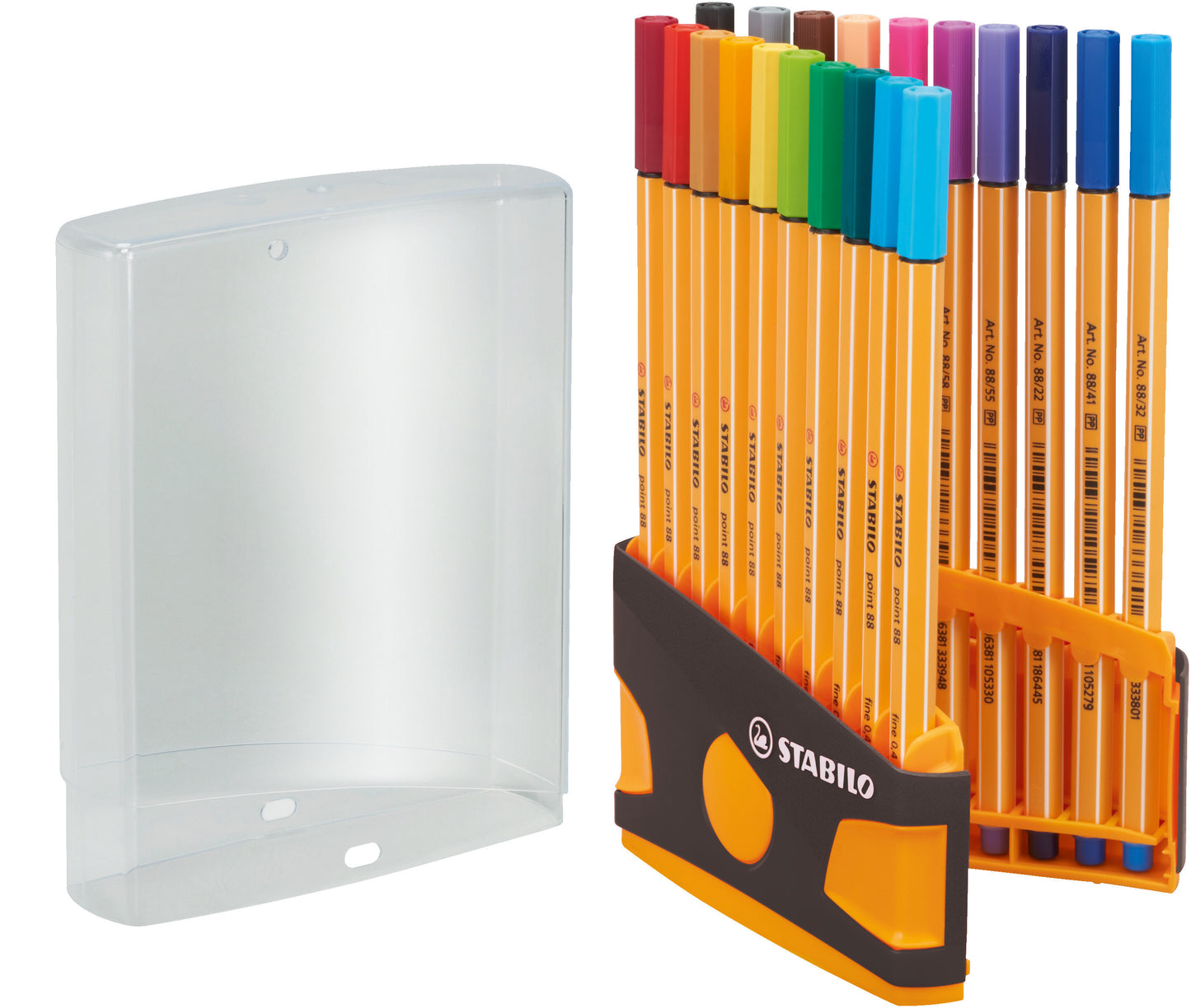 Feutres stabilo point 88 colorparade - 20 couleurs multicolores