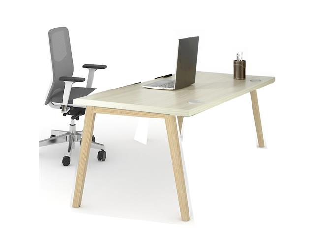 Bureau Droit 160x80cm - Design Scandinave Acacia