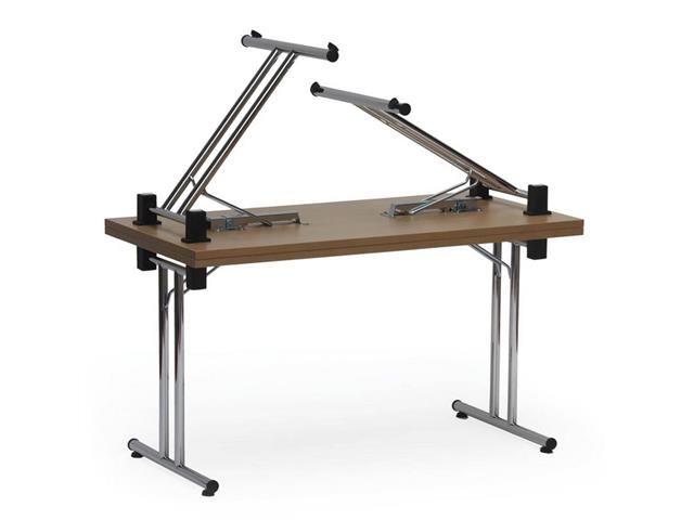 Table de réunion pliante 120x68 - pieds métalliques