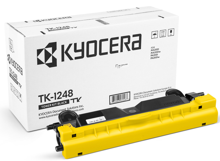 Toner laser noir Kyocera TK1248 - capacité 1500 pages