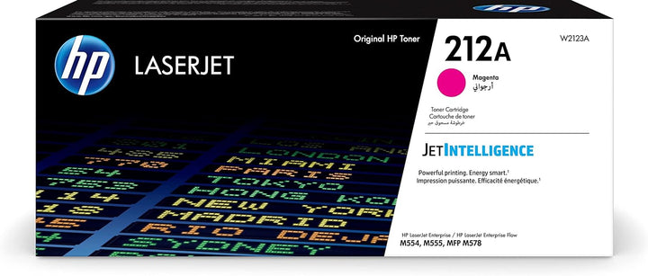 Cartouche Toner 212A Magenta - Rendement 4500 pages