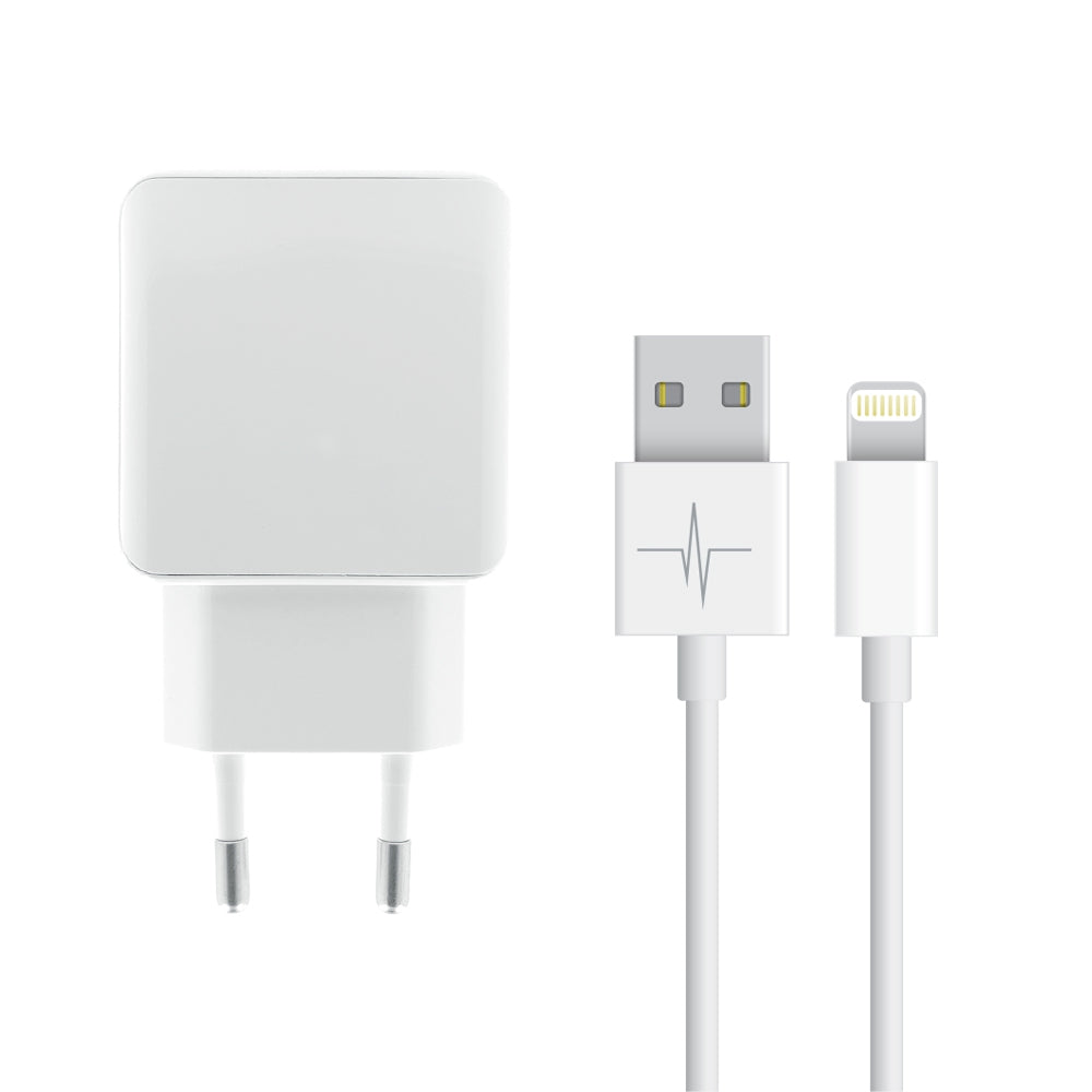 Chargeur usb-c 20w avec câble lightning - haute compatibilité
