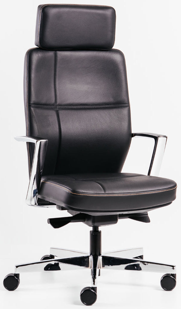 Fauteuil Cuir Californian Executive Black