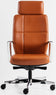 FAUTEUIL CUIR CALIFORNIAN EXECUTIVE CARAMEL CUIR